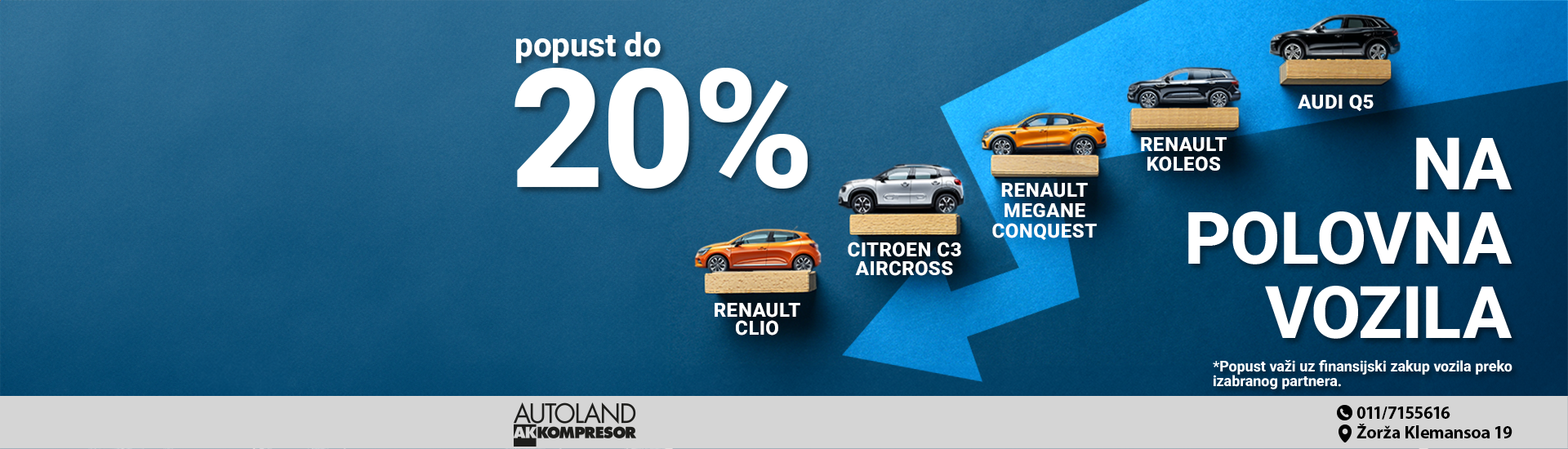 AUTOLAND AKCIJA DO 20%