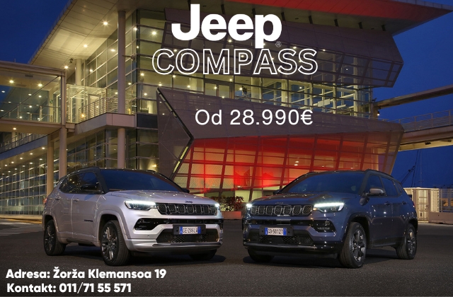 Jeep Compass novo 