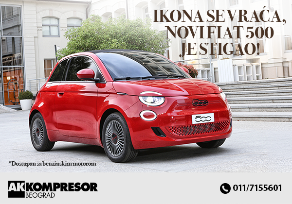 FIAT 500 JE PONOVO TU