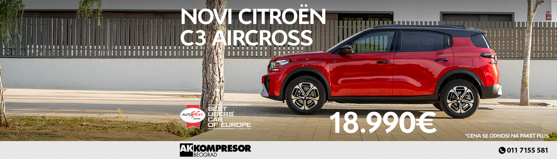 CITROEN C3 AIRCROSS CENA