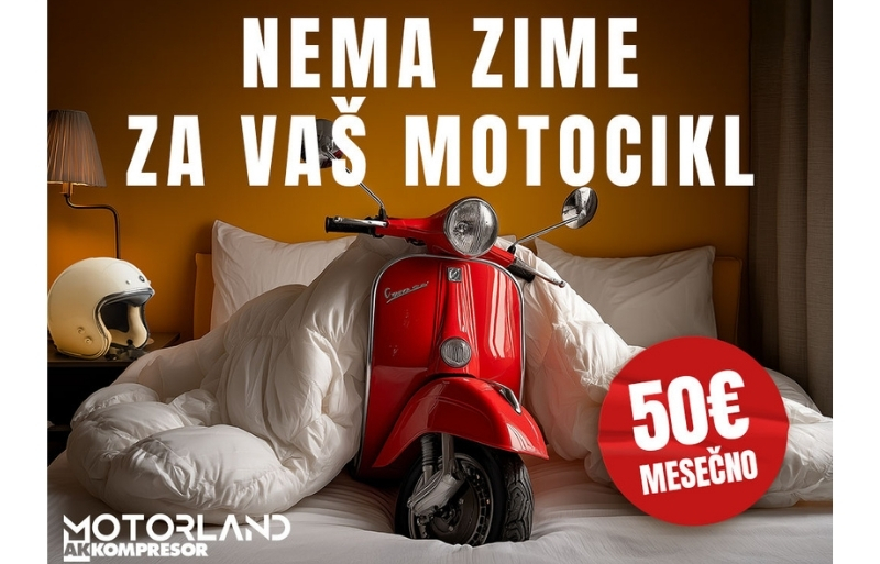 Zimovnik za motocikle u Beogradu