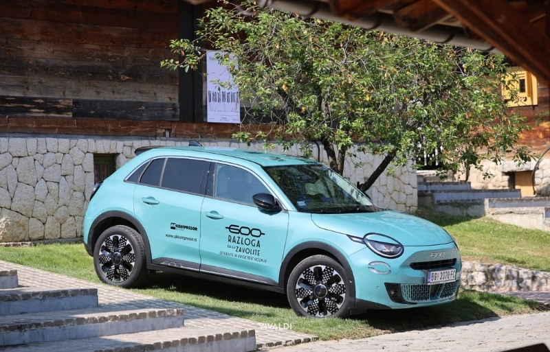 FIAT 600 na Mokroj gori