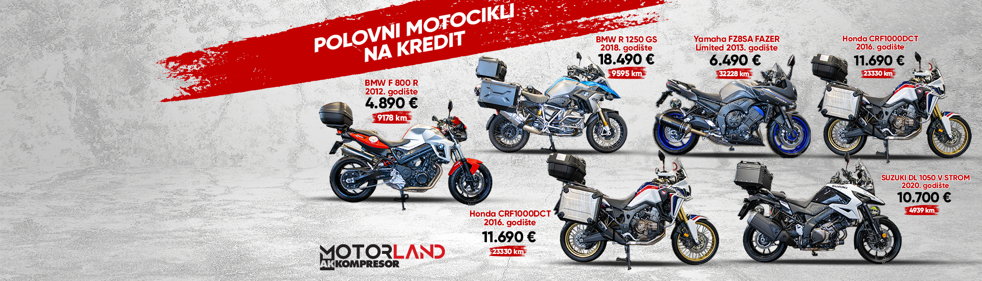Polovni motocikli na kredit