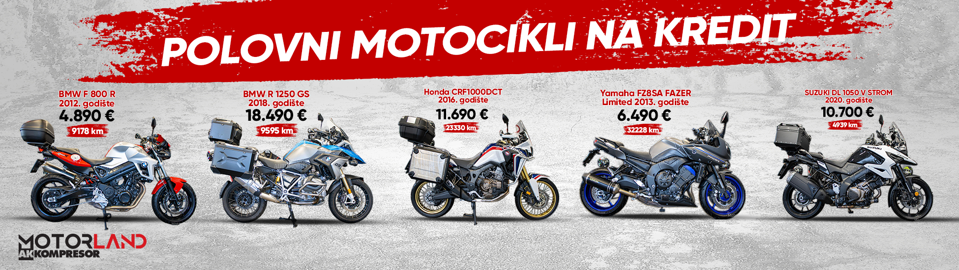 Polovni motocikli na kredit