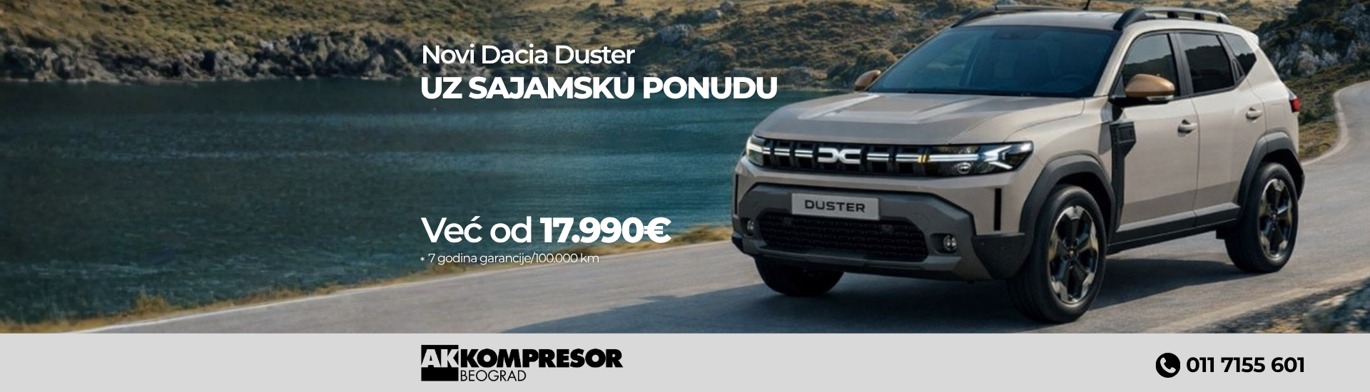 DACIA DUSTER sajamske akcije
