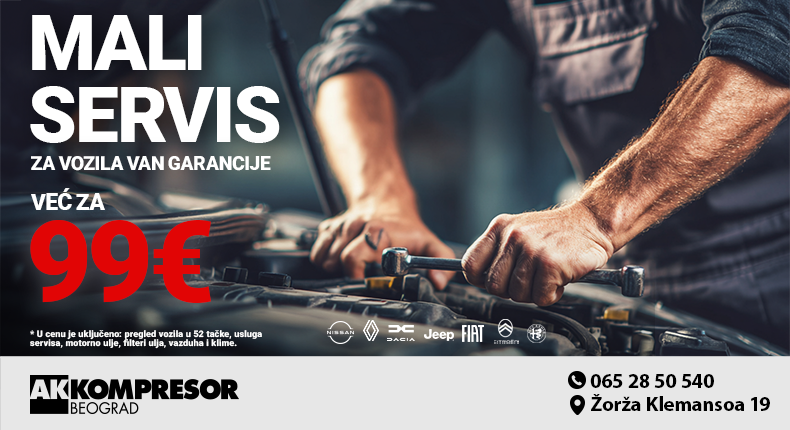 mali servis za vozila van garancije