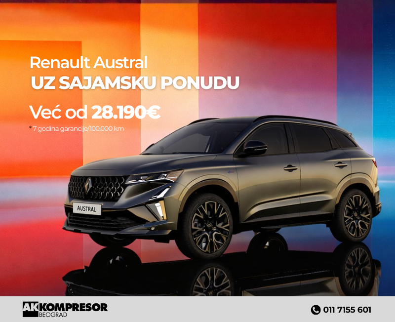 RENAULT AUSTRAL SAJAMSKA PONUDA