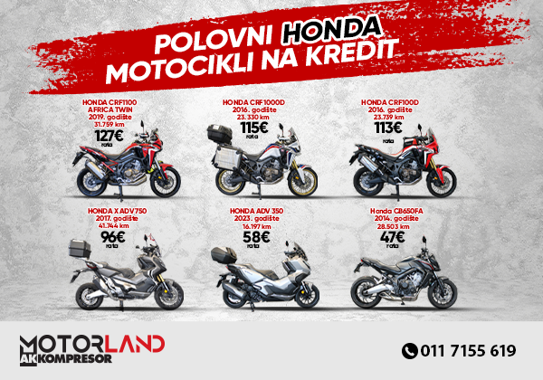 POLOVNI HONDA MOTOCIKLI 