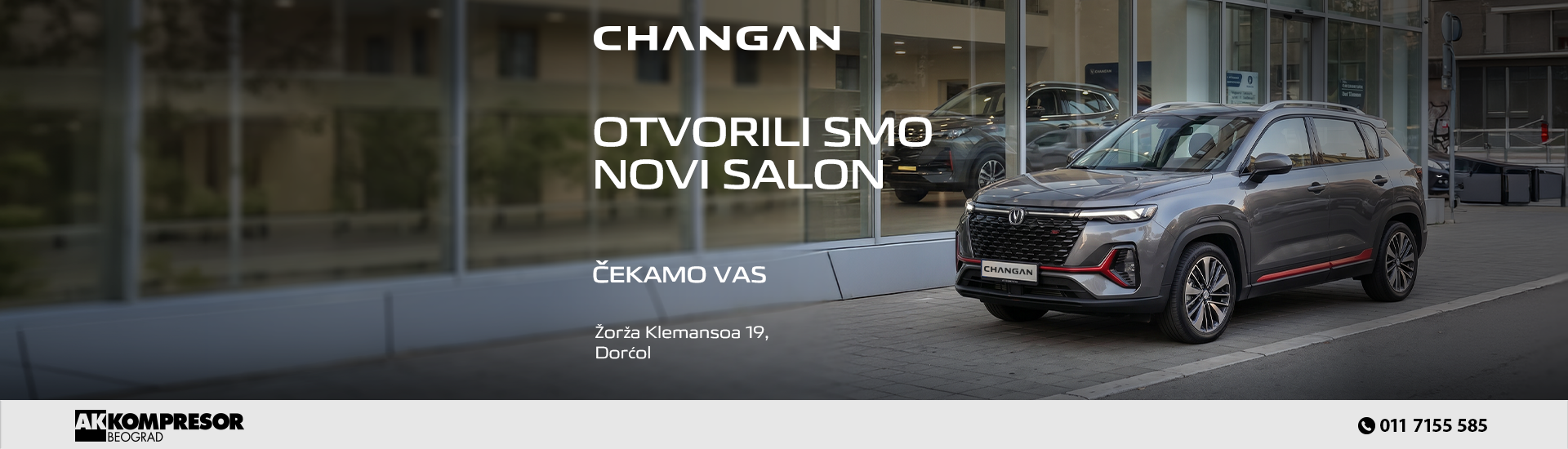 CHANGAN OTVARANJE SALONA