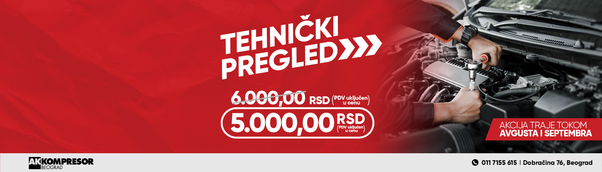tehnicki pregled akcija
