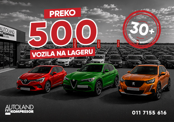 AUTOLAND preko 500 vozila