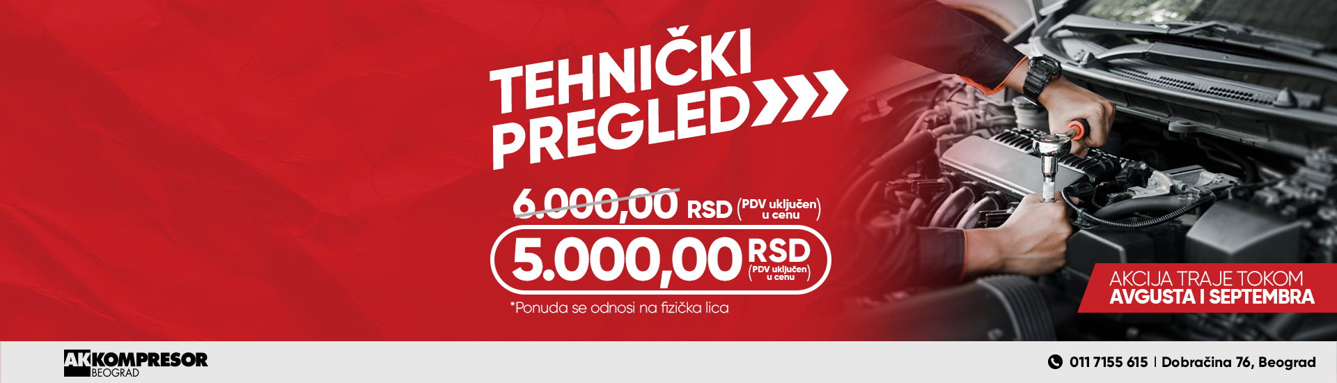 tehnicki pregled akcija