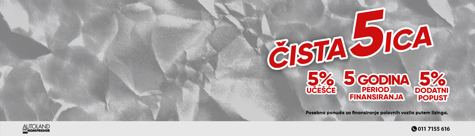ČISTA 5-ICA AUTOLAND