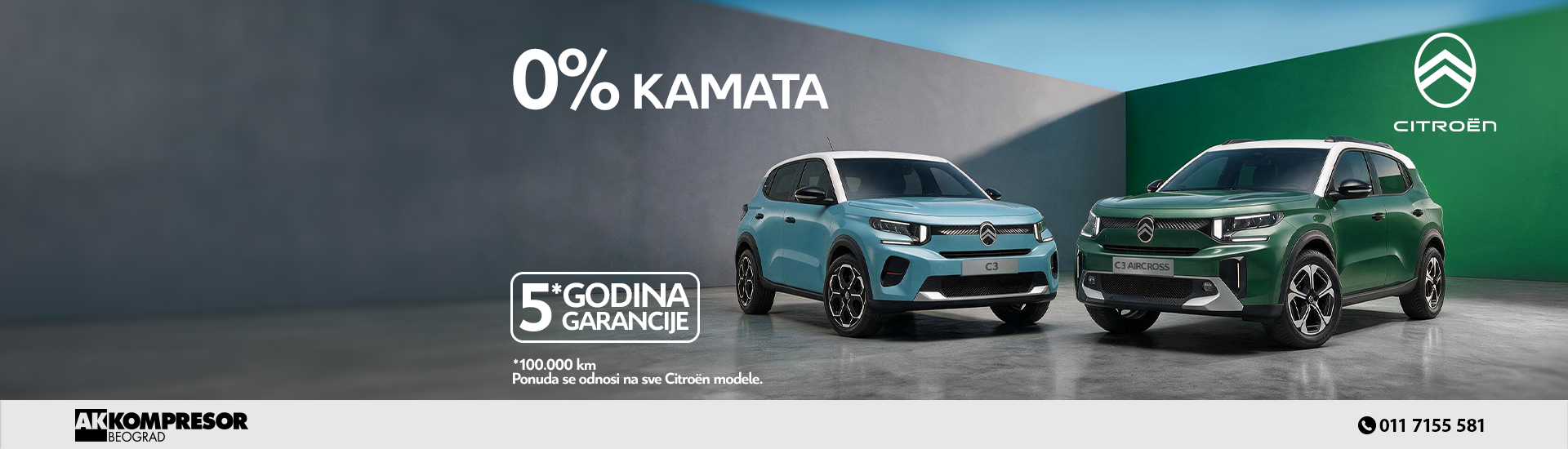 CITROEN 0% KAMATA