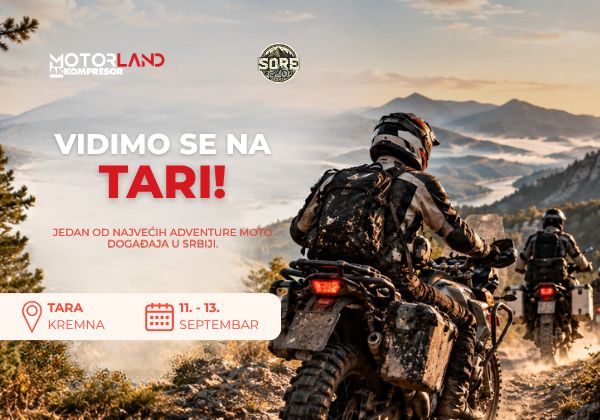 SORE dogadjaj Tara Motorland