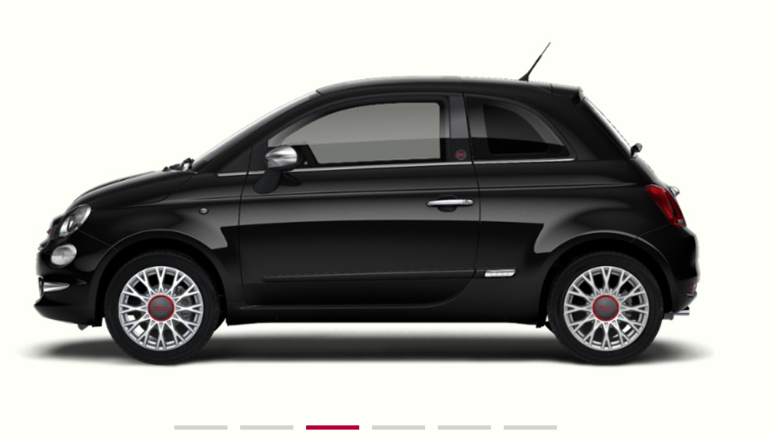 Fiat 500 1.0 bsg Hybrid 70ks RED 