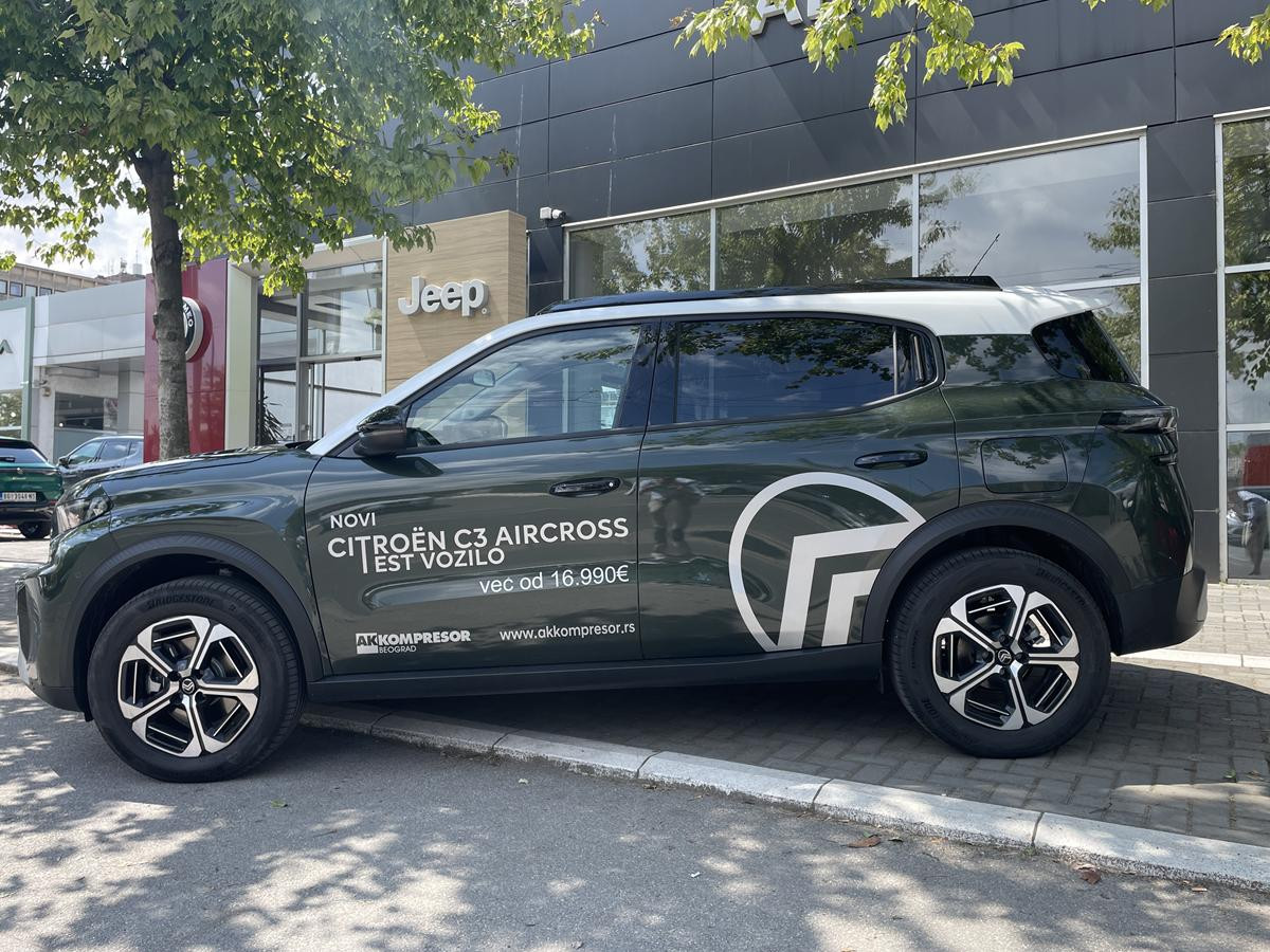 Citroen C3 AIRCROSS MAX 1.2L 136KS HYBRID DCT6 - TEST VOZILO 