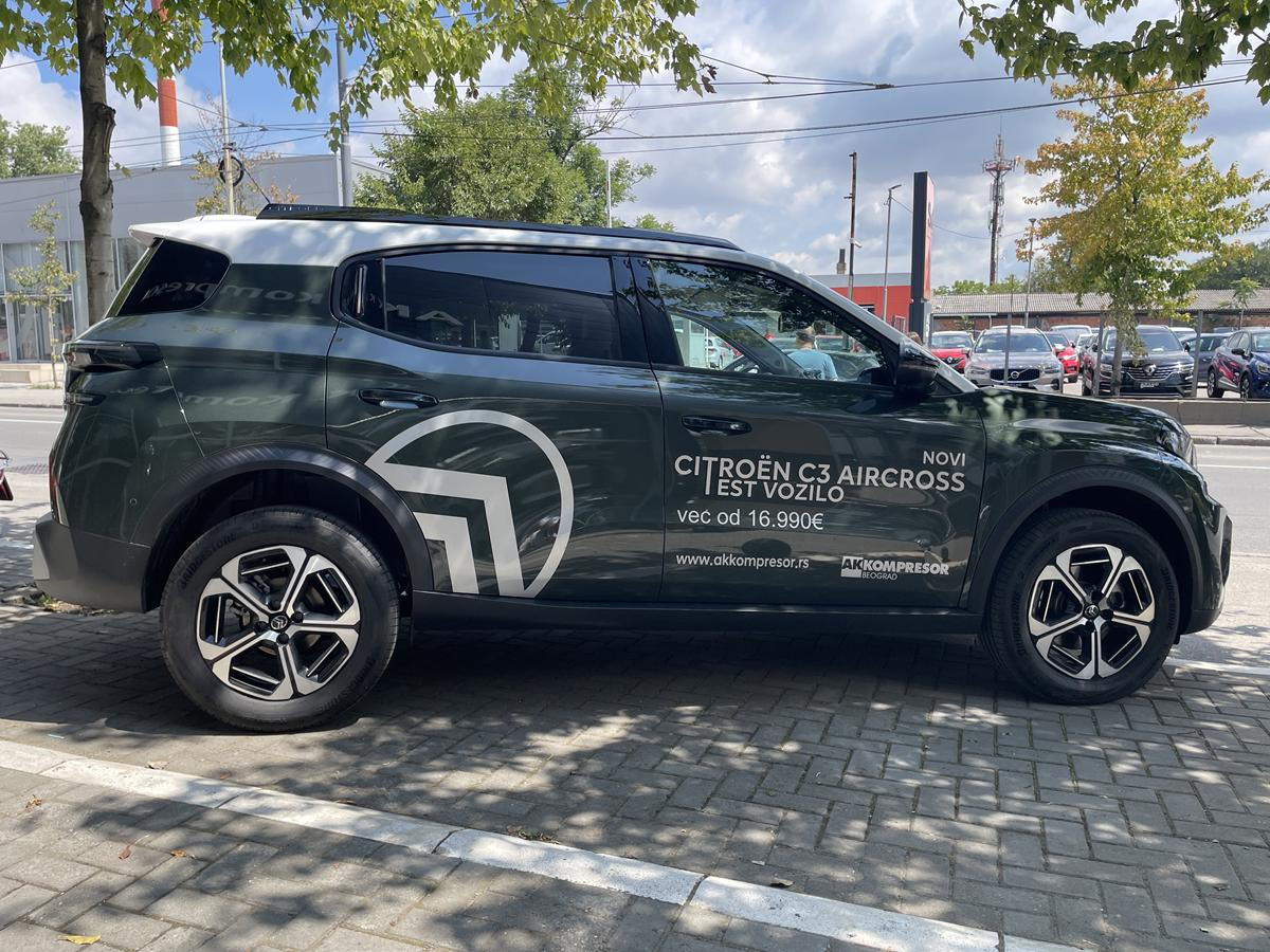 Citroen C3 AIRCROSS MAX 1.2L 136KS HYBRID DCT6 - TEST VOZILO 