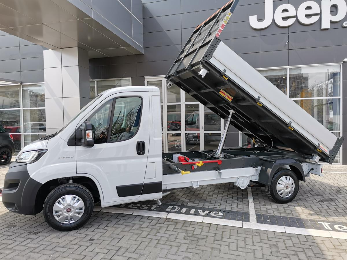 Ducato šasija L2+ 2.3 mjtd 140ks + alu sanduk sa trostranim kiperom