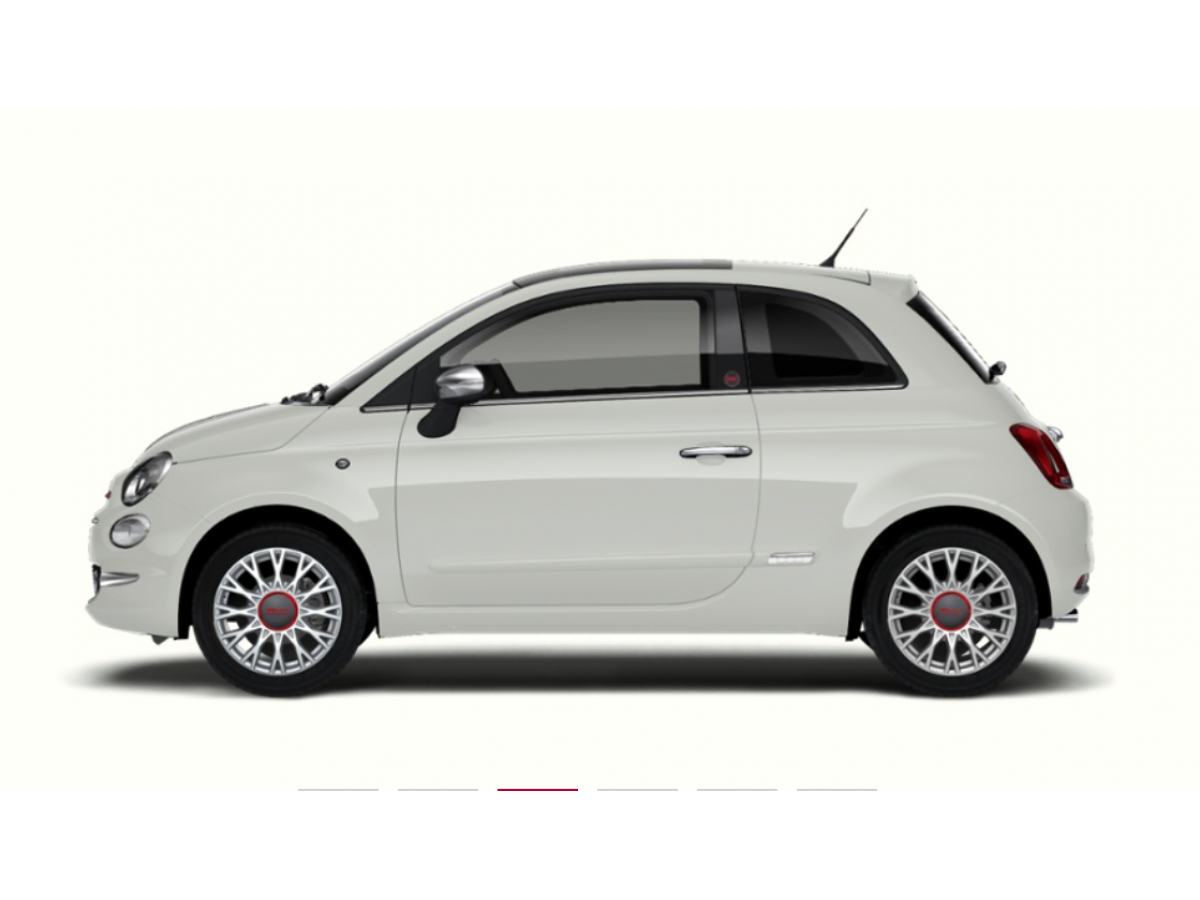 Fiat 500 1.0 bsg Hybrid 70ks RED