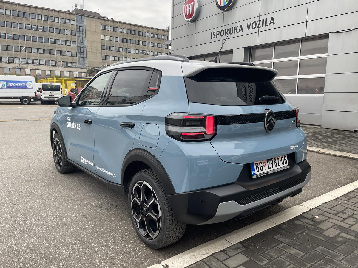 Citroen C3 MAX Turbo 1.2L 100KS BVM6 TEST 