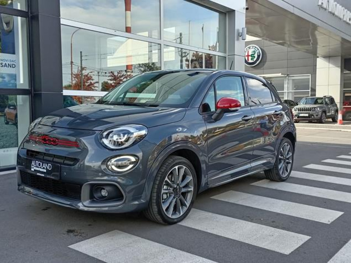 Fiat 500X 1.5 Hybrid Red
