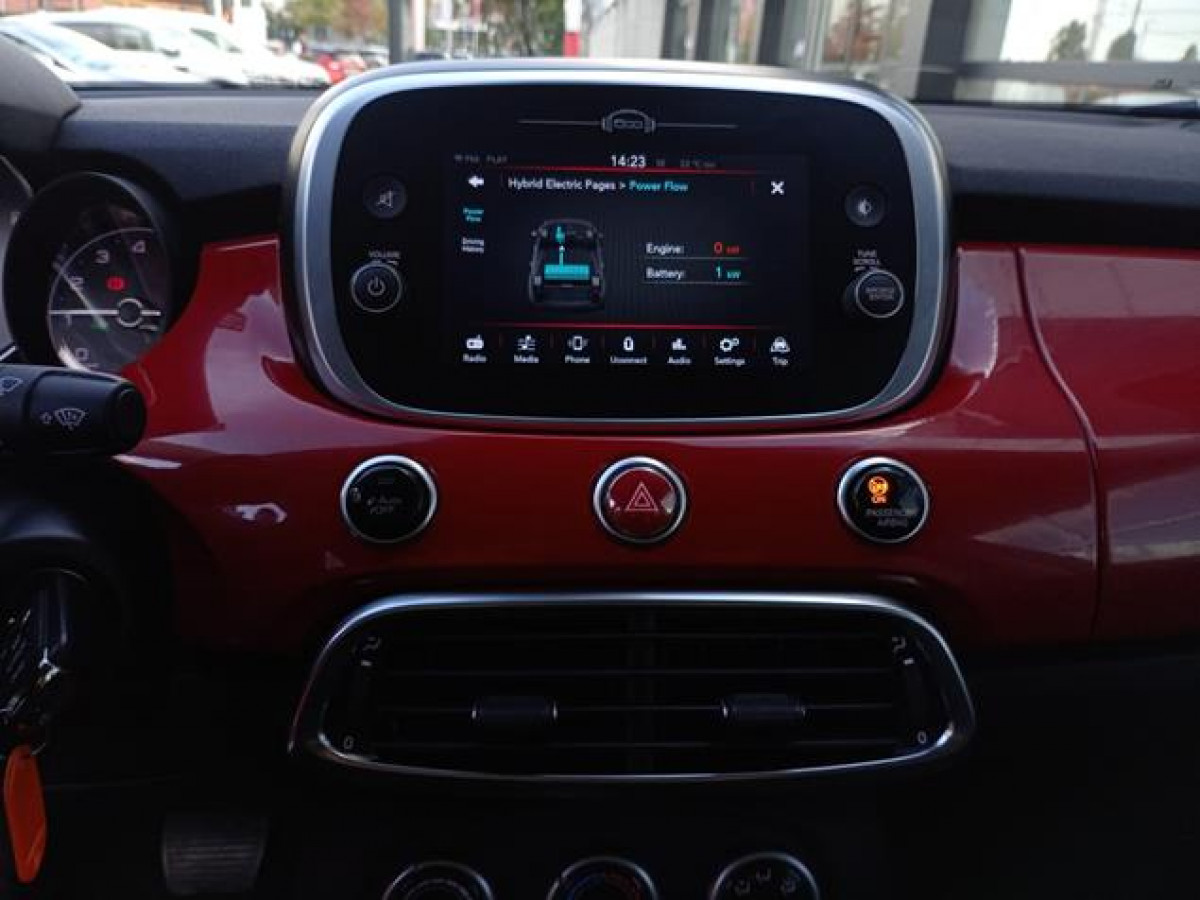 Fiat 500X 1.5 Hybrid Red