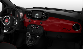 Fiat 500 1.0 bsg Hybrid 70ks RED
