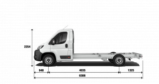 Fiat Ducato MAXI L4 Šasija 140 MultiJet 