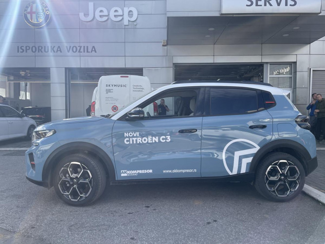 Citroen C3 MAX Turbo 1.2L 100KS BVM6 - TEST + REZ TOCAK + REGISTROVAN 