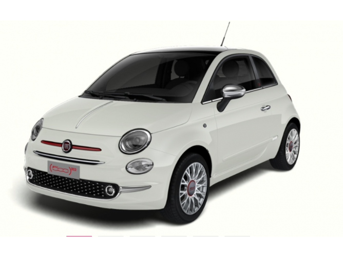 Fiat 500 1.0 bsg Hybrid 70ks RED 