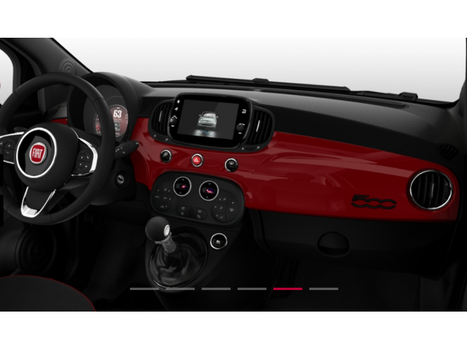 Fiat 500 1.0 bsg Hybrid 70ks RED 