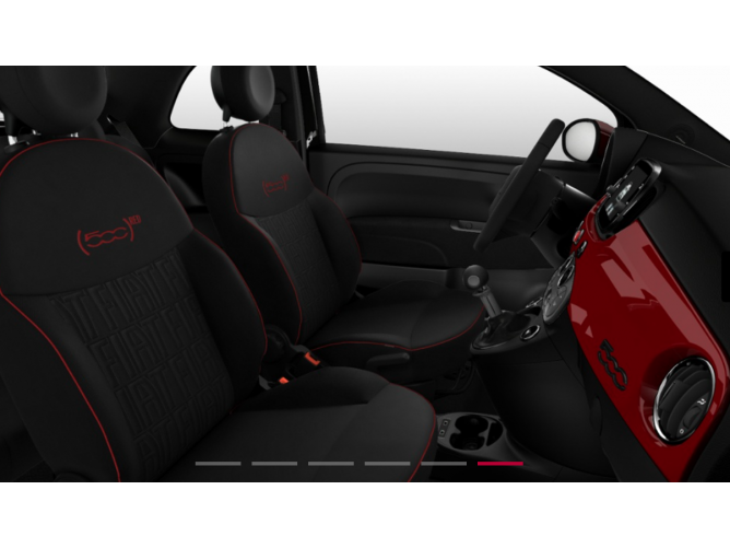 Fiat 500 1.0 bsg Hybrid 70ks RED 