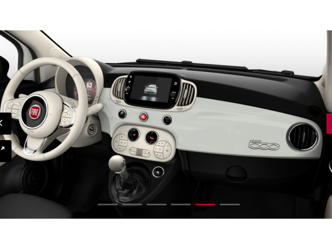 Fiat 500 1.0 bsg Hybrid 70ks DOLCEVITA + 20J+bicolore 