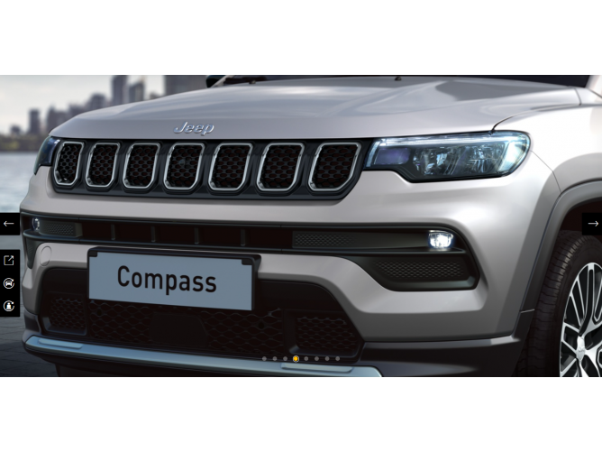 Jeep Compass e-Hybrid 1.5 MHEV 130ks+20ks DCT7 Limited  - Pack 3 